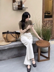 SET ÁO LEN QCCC MIX QUẦN JEAN NỮ