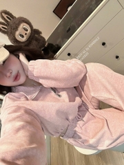 SET BỘ DÀI NỈ THÊU NGỰA 3 MÀU NỮ THU ĐÔNG