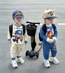 SET 2 BỘ DÀI IRONMAN CAPTION SIÊU NGẦU BÉ TRAI