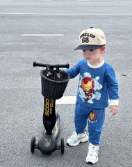 SET 2 BỘ DÀI IRONMAN CAPTION SIÊU NGẦU BÉ TRAI