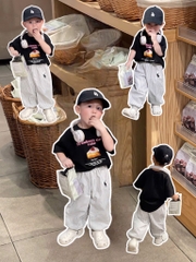 SET 3 QUẦN KẺ DÀI CHỐNG MUỖI BÉ TRAI