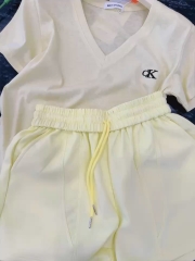 SET VÀNG CỔ TIM LOGO THÊU NỮ