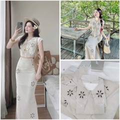 SET LIEN PHỐI REN 2 LỚP NỮ