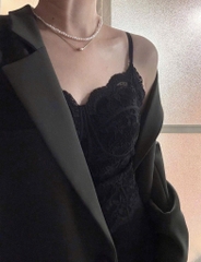 ĐỒ LÓT - BRA REN KÈM ĐỆM NGỰC 4 MÀU NỮ