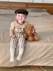 SET 2 BỘ DÀI COTTON CUTE PUPPY SIÊU CƯNG BÉ TRAI