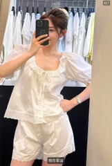 BỘ NGỦ BÈO REN TIỂU THƯ NỮ SẴN (SALE 99k)