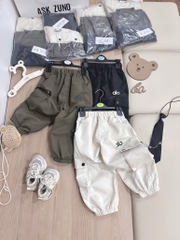 SÉT 3 QUẦN NỈ GIÓ TÚI HỘP ALO BÉ TRAI