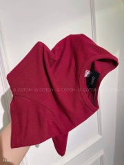 SET 2 ÁO ZIP CỘC ĐỎ BE NỮ