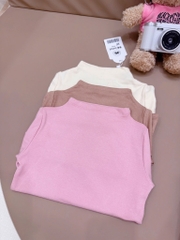 ÁO GIỮ NHIỆT CỔ ÔM DÀI TAY BÉ SẴN(SALE 95k)