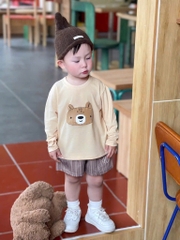 SET 3 ÁO DÀI TAY TONE BE HÀN XẺNG BÉ TRAI