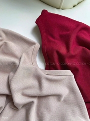 SET 2 ÁO ZIP CỘC ĐỎ BE NỮ