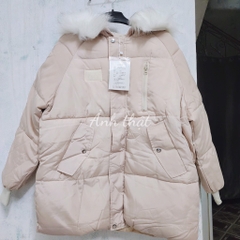 ÁO PHAO BÉO MŨ LÔNG 2 MÀU NỮ( XẢ 179k)