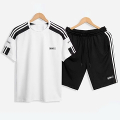 BỘ NAM CỔ TRÒN PHỐI KẺ 3 MÀU SẴN (sale 75k)