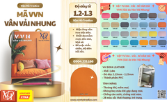 Mã VVN - Vân Vải Nhung sang trọng, mềm mại nhưng giá không đổi - Vân Hà Tradico