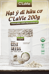 Hạt ý dĩ hữu cơ C'LaVie 200g