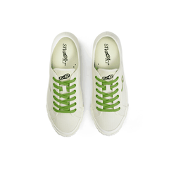 GEN E COLLECTION LOW TOP - VANILLA / GREEN - MEN