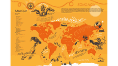 Combo: TIMELINE (Peter Goes) - Lược Sử Trực Quan Về: Thế Giới, Khoa Học & Công Nghệ, Các Dòng Sông (3 Cuốn)