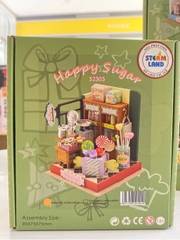 Bộ Đồ Chơi Sáng Tạo DIY Mô Hình Thu Nhỏ Cửa Hàng Kẹo - HONGDA S2305