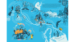 Combo: TIMELINE (Peter Goes) - Lược Sử Trực Quan Về: Thế Giới, Khoa Học & Công Nghệ, Các Dòng Sông (3 Cuốn)