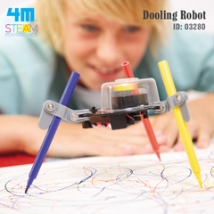 Đồ chơi (Giáo Dục STEM, Độ tuổi 5+) Robot vẽ Dooling - 4M (Đồ chơi Khoa học, Lắp ráp)