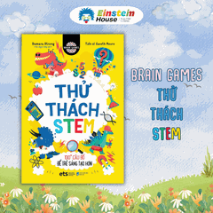 Bộ - Brain Games: Thể Dục Trí Não + Nhẩm Nhanh Tính Giỏi + Thử Thách STEM (3c)