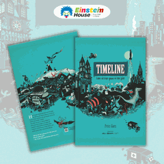 Combo: TIMELINE (Peter Goes) - Lược Sử Trực Quan Về: Thế Giới, Khoa Học & Công Nghệ, Các Dòng Sông (3 Cuốn)