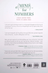 Sách Cách Chinh Phục Toán Và Khoa Học - A Mind For Numbers