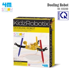 Đồ chơi (Giáo Dục STEM, Độ tuổi 5+) Robot vẽ Dooling - 4M (Đồ chơi Khoa học, Lắp ráp)