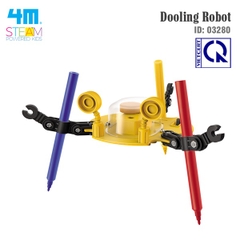 Đồ chơi (Giáo Dục STEM, Độ tuổi 5+) Robot vẽ Dooling - 4M (Đồ chơi Khoa học, Lắp ráp)