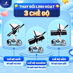Xe đẩy nôi cho bé cao cấp Chilux S1.9