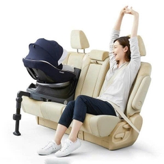 Ghế ngồi ô tô Combi Culmove xoay 360° Smart Isofix (0-4Y) xanh navy