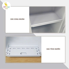 Tủ lạnh mini Moaz Bebe MB085 cho bé 22L trữ đông sữa, bảo quản mỹ phẩm mẹ