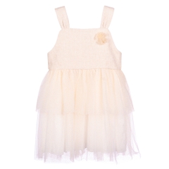 Đầm voan bé gái cotton Thương Hiệu Amino