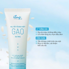 Gel Tẩy Tế Bào Chết Gạo ITMF Dịu Nhẹ 100mL