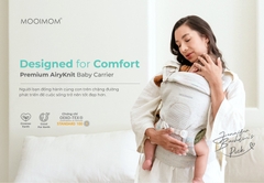 MOOIMOM Địu Em Bé Cao Cấp AiryKnit - AiryKnit Baby Carrier
