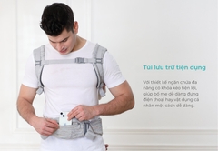 MOOIMOM Địu Em Bé Cao Cấp AiryKnit - AiryKnit Baby Carrier