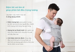 MOOIMOM Địu Em Bé Cao Cấp AiryKnit - AiryKnit Baby Carrier
