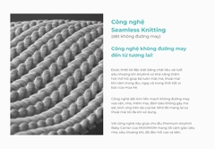 MOOIMOM Địu Em Bé Cao Cấp AiryKnit - AiryKnit Baby Carrier