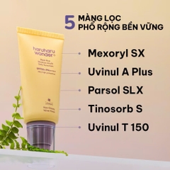 Kem chống nắng HARUHARU Wonder Black Rice Moisture Airyfit Daily Sunscreen 50ml