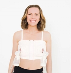 Áo hút sữa rãnh tay Simple Wishes màu đen