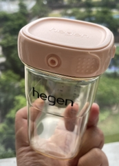 Bình trữ sữa Hegen PPSU 240ml HỒNG