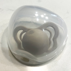 Ty ngậm núm dẹt Silicone BIBS Pacifier Couture, Size 1 (0-6 tháng) màu màu Vanilla