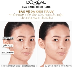 Kem chống nắng x20 thoáng da mỏng nhẹ L'Oreal Paris UV Defender Serum 50ml SPF 50++