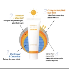Kem chống nắng Laneige Radian-C Sun Cream SPF 50+ PA++++ 50ML