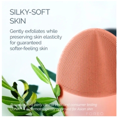 Máy rửa mặt FOREO LUNA 4 cao cấp mát-xa trẻ hoá da bằng sóng âm T-sonic phiên bản cho da thường