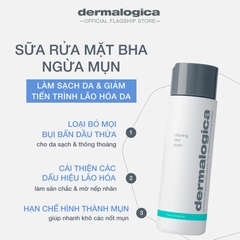 Sữa rửa mặt tạo bọt cho da dầu mụn Dermalogica 500ML