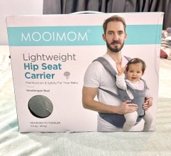 MOOIMOM Địu Ngồi Em Bé Siêu Nhẹ - Lightweight Hipseat Carrier