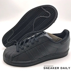 Giày Adidas Superstar J ‘Triple Black’ FU7713 (Đen - 36 2/3)