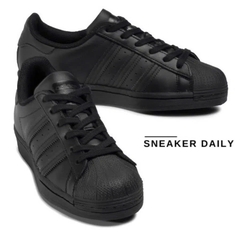 Giày Adidas Superstar J ‘Triple Black’ FU7713 (Đen - 36 2/3)