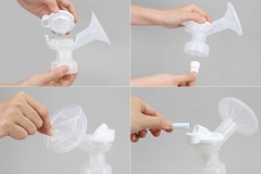 Máy hút sữa điện đôi Philip Avent hoa tuyết